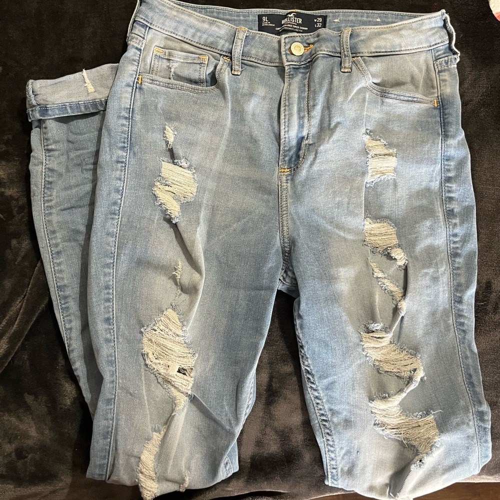 Holister high waist skinny jeans